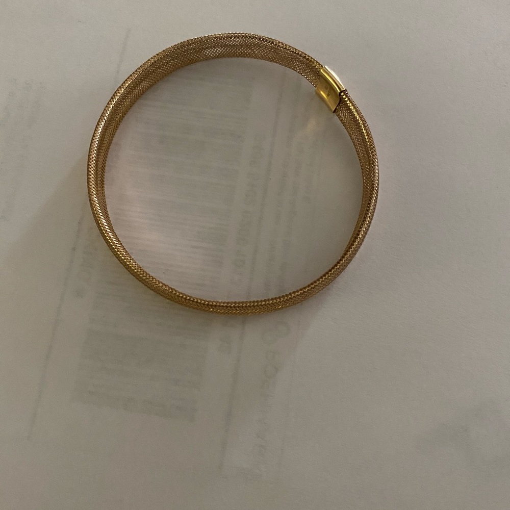 14k mesh bracelet
